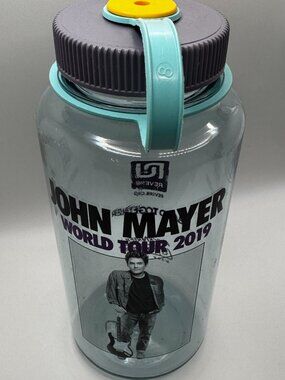 John Mayer 2019 World Tour Nalgene Water Bottle Limited Edition